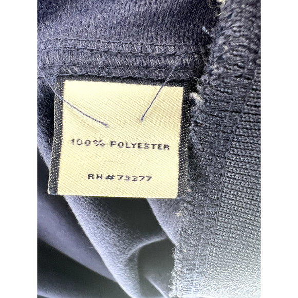 FILA SPORT Fleece Jacket Men's XXL Blue Full‎ Zip Casual Athletic Logo Flagg - Picture 12 of 16